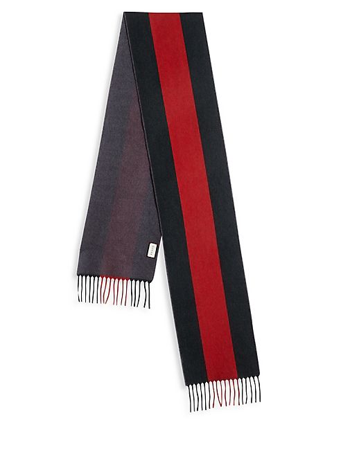 Gucci - Striped Wool Scarf