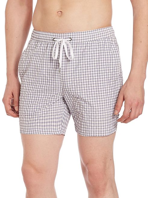 Onia - Charles Gingham Trunks