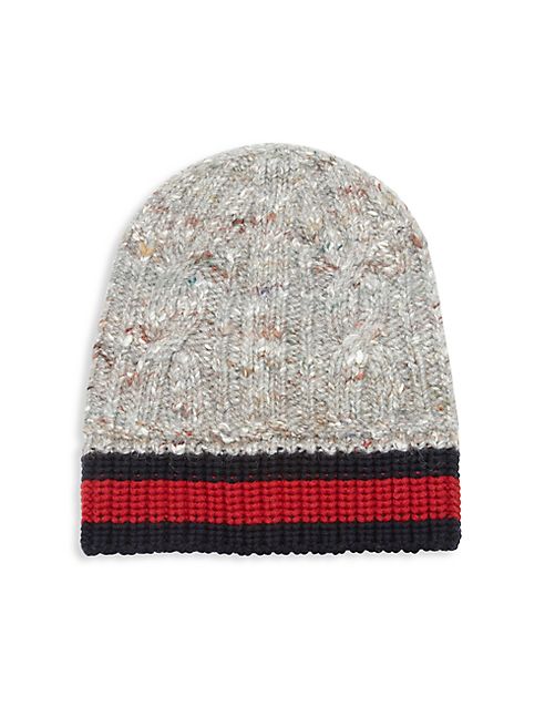 Gucci - Wool, Alpaca & Silk Blend Cable Knit Hat