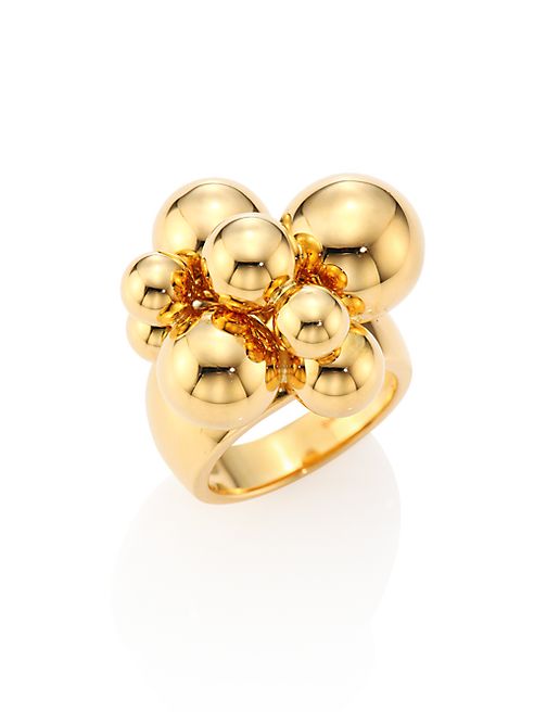 Marina B - Atomo 18K Yellow Gold Ring