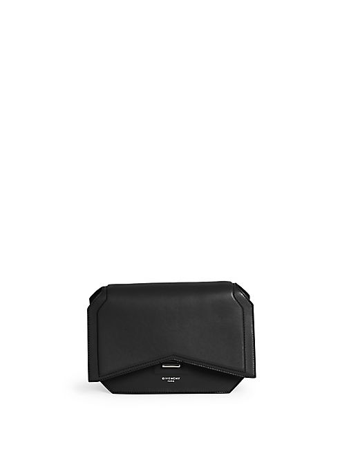 Givenchy - Bow-Cut Leather Chain Wallet