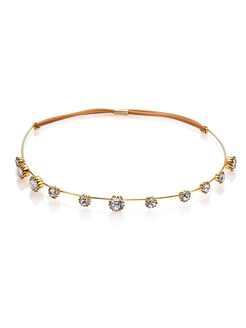 Jennifer Behr - Simona Crystal Bandeaux Headband