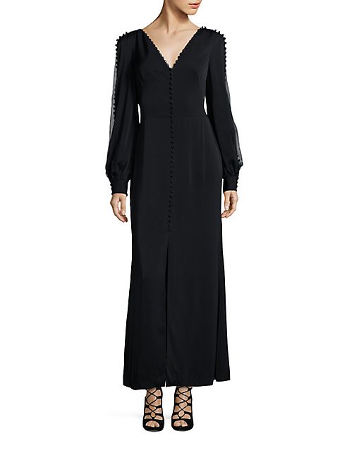 Alexander McQueen - Cady Mermaid Button-Down Gown