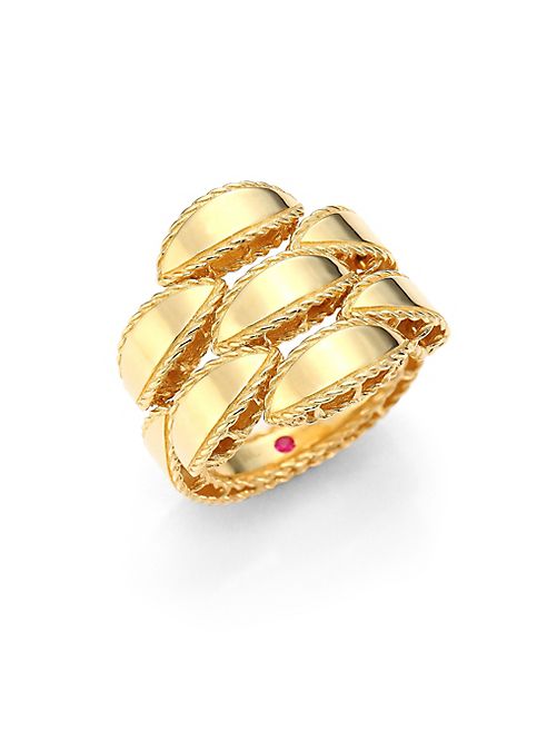 Roberto Coin - Retro 18K Yellow Gold Ring