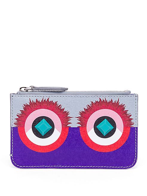 Fendi - Crayons Studded Leather Key Case