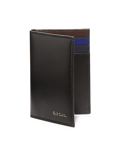 Paul Smith - Contrast Color Leather Wallet