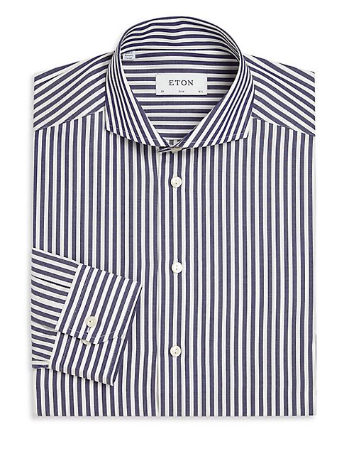 Eton - Striped Long Sleeve Shirt