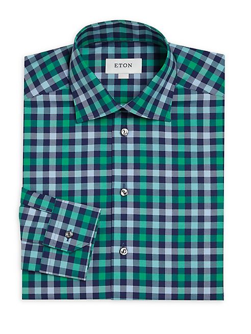 Eton - Checked Dress Shirt