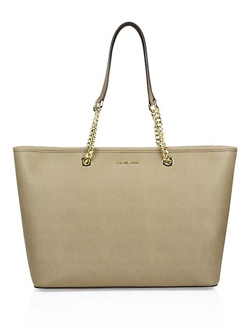 MICHAEL MICHAEL KORS - Solid Leather Tote