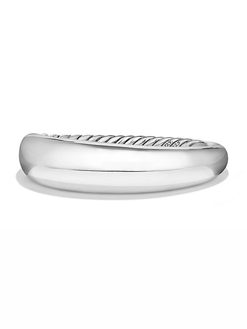 David Yurman - Pure Form Smooth Sterling Silver Bracelet