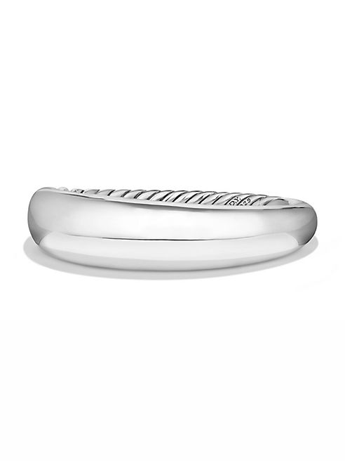 David Yurman - Pure Form Smooth Bracelet in Sterling Silver