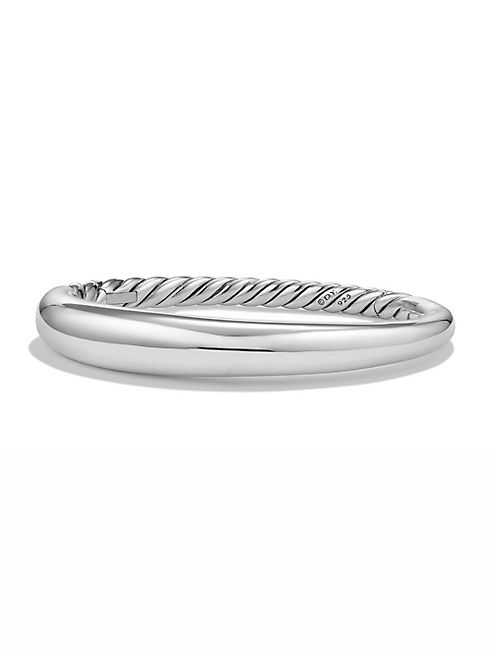 David Yurman - Pure Form Smooth Sterling Silver Bracelet