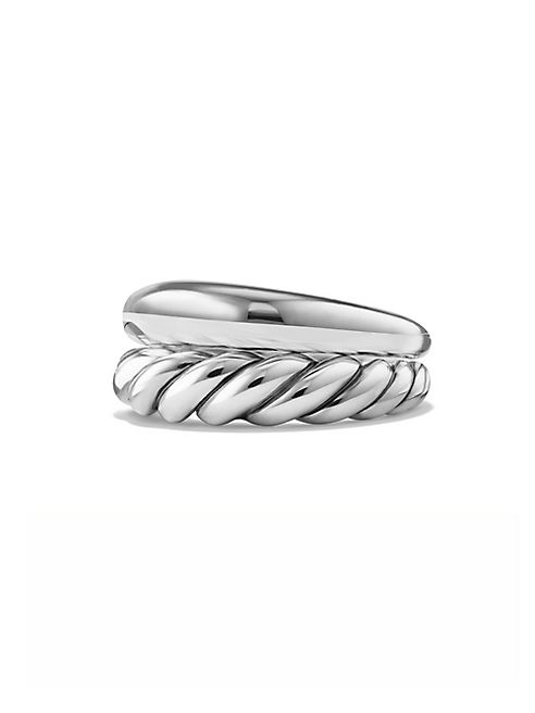 David Yurman - Pure Form Rings/Set of 2