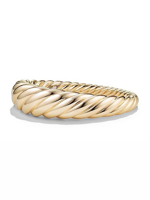 David Yurman - Pure Form Cable Bracelet in 18K Gold