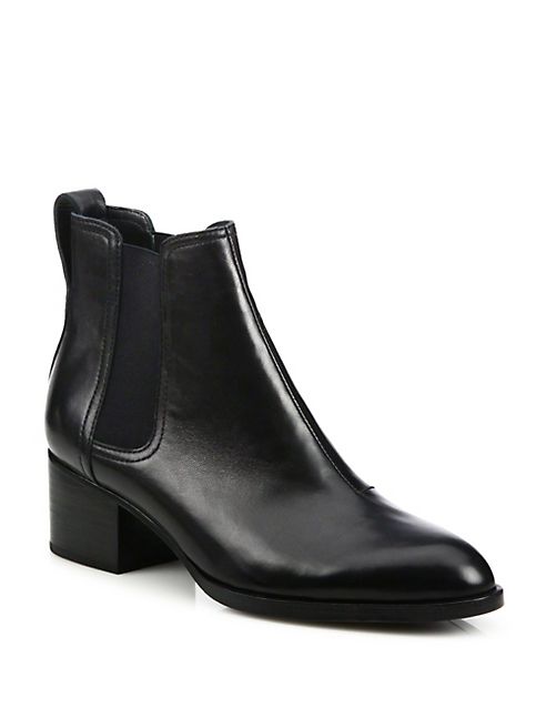 Rag & Bone - Walker Leather Block Heel Booties