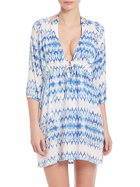 HEIDI KLEIN - Ventura Keyhole Raglan Caftan