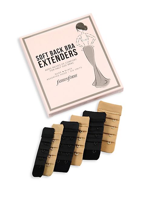 Fashion Forms - Bra Extenders/6-Pairs