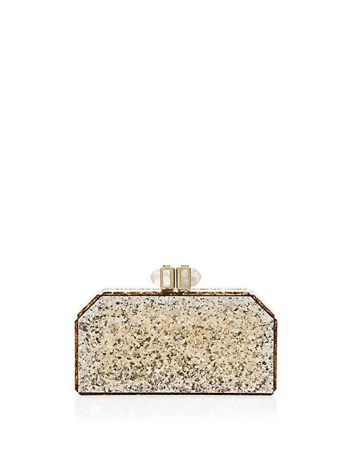 Judith Leiber - Faceted Paillette Clutch