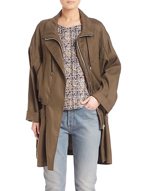 IRO - Oversized Funnelneck Jacket