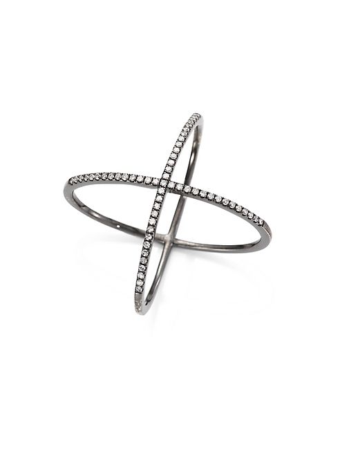 EF Collection - Diamond X Ring