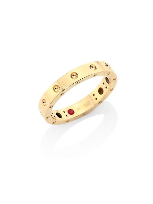 Roberto Coin - Pois Moi 18K Yellow Gold Band Ring