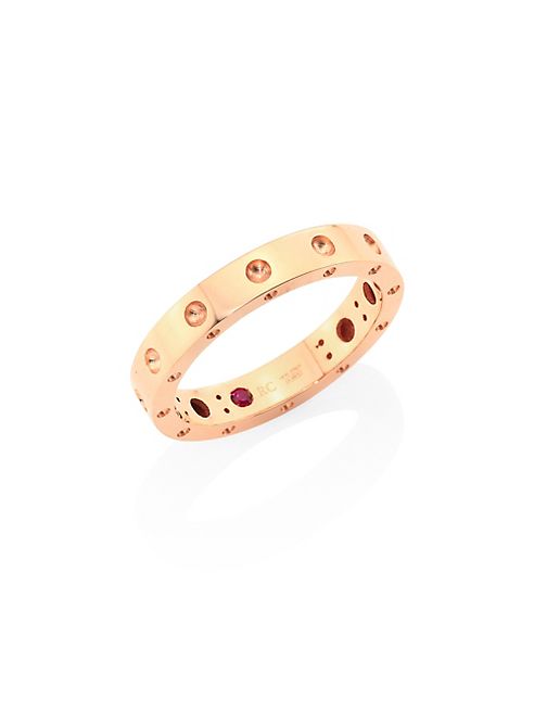 Roberto Coin - Pois Moi 18K Rose Gold Band Ring