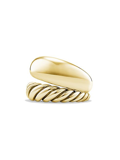 David Yurman - Pure Form Stack Rings in 18K Gold