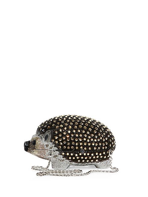 Judith Leiber - Hedgehog Crystal Box Bag