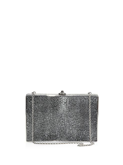 Judith Leiber - Ridged Stingray Box Bag