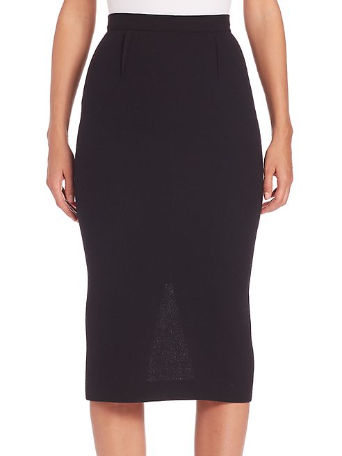 Roland Mouret - Arreton Stretch Viscose Pencil Skirt