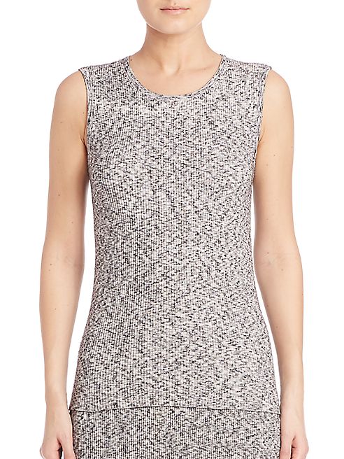 Tanya Taylor - Nylon Melange Rib Knit Tank