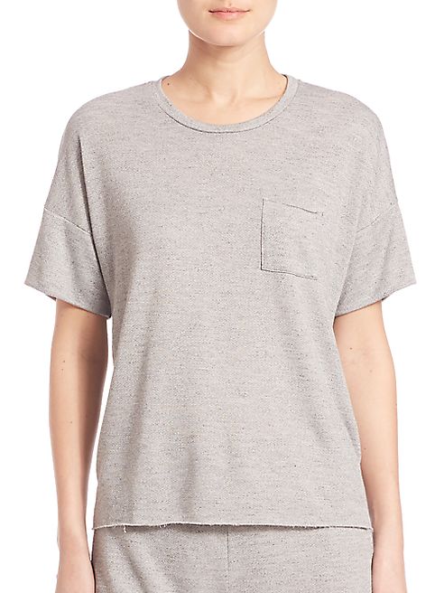 Stateside - Heathered French Terry Tee