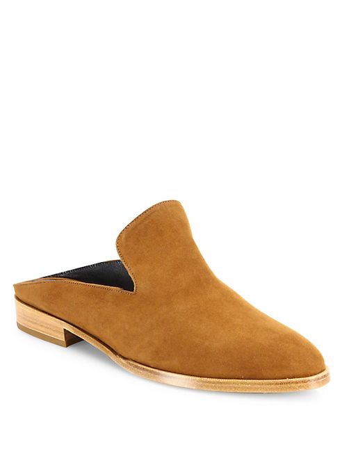 Robert Clergerie - Alicel Suede Mule Slides