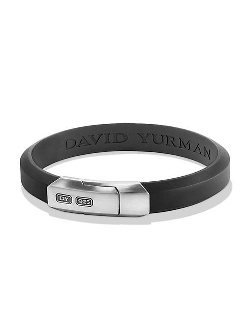 David Yurman - Streamline Rubber ID Bracelet