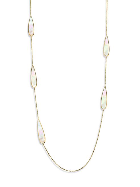 IPPOLITA - Rock Candy Collection Mother of Pearl Station Necklace