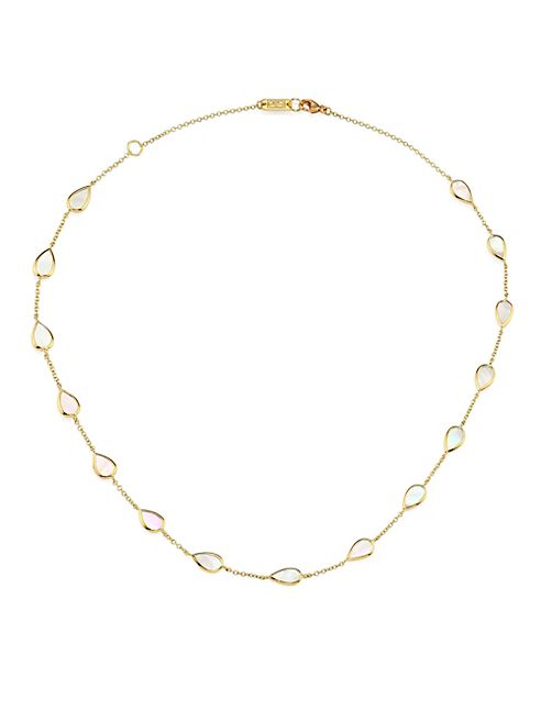 IPPOLITA - Rock Candy Collection Small Pear Shaped Station Necklace