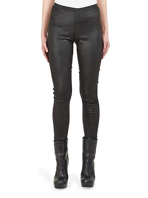 Rick Owens - Stretch Leather Leggings