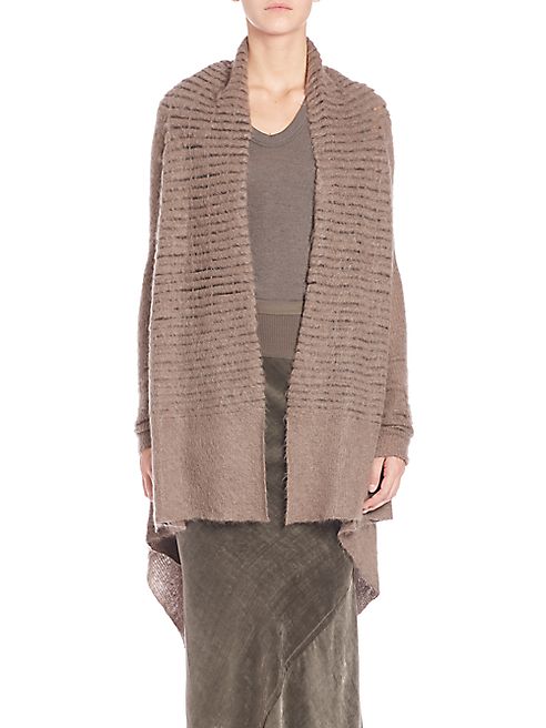 Rick Owens - Wool Open-Front Wrap