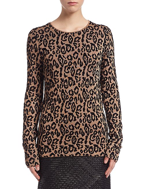 Lanvin - Leopard Knit Sweater