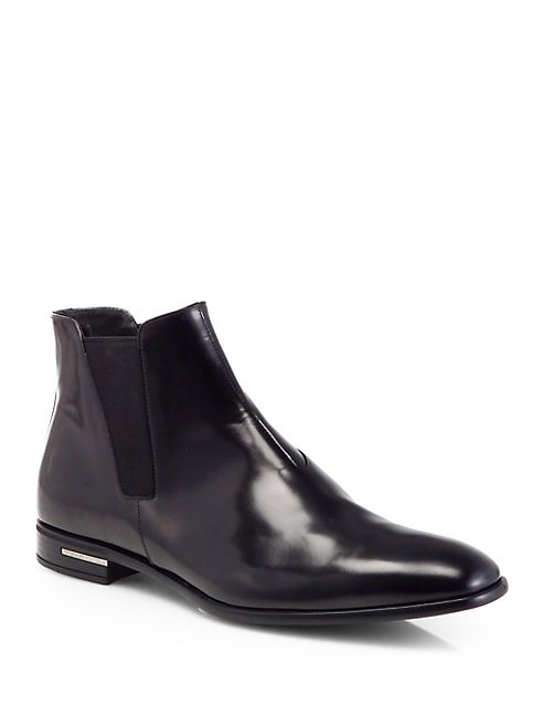 Prada - Spazzolato Chelsea Boots