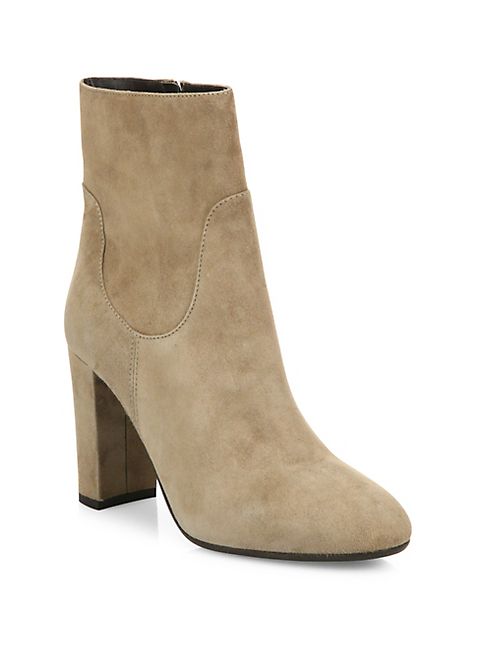 L.K. Bennett - Pellino Suede Block Heel Booties