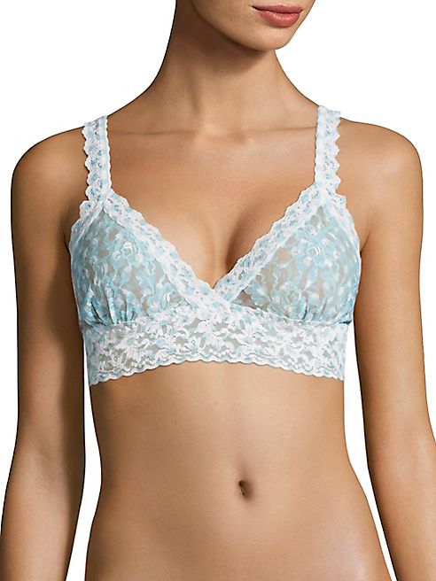 Hanky Panky - Dots & Spots Crossover Lace Bralette