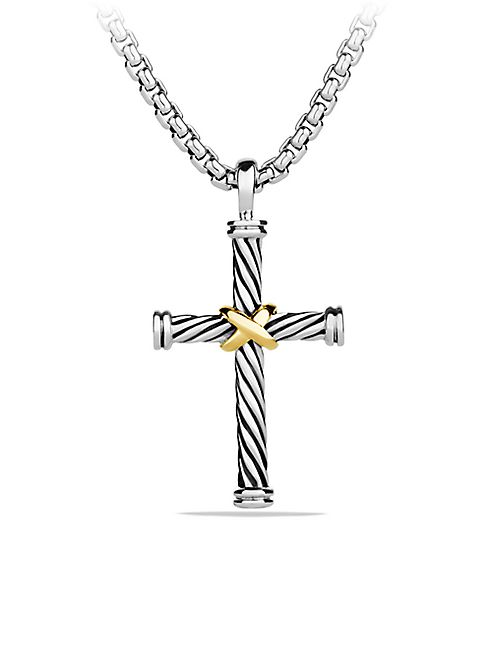 David Yurman - Cable Classics Cross Pendant