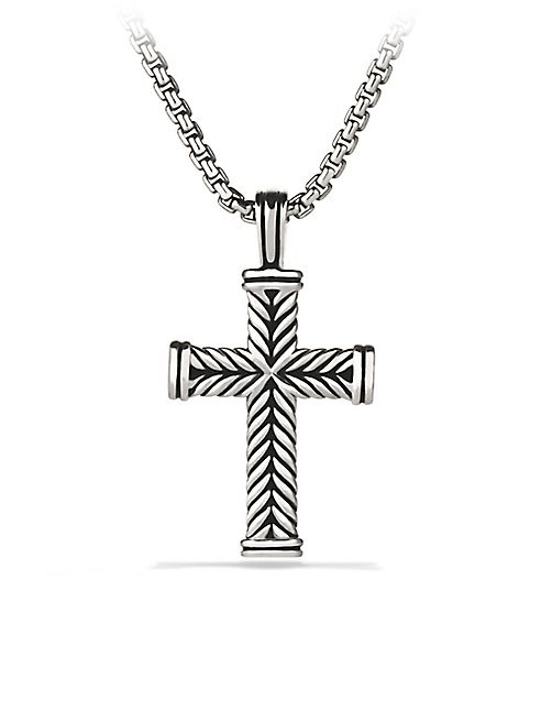 David Yurman - Chevron Cross Pendant