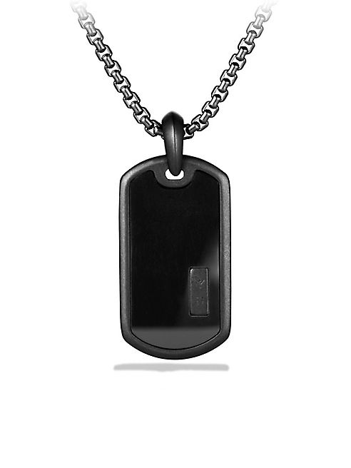 David Yurman - Exotic Stone Dog Tag