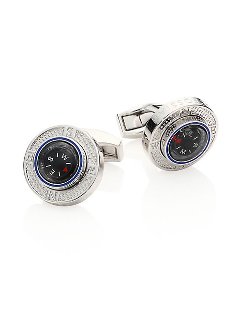 Tateossian - Compass Platform Cuff Links