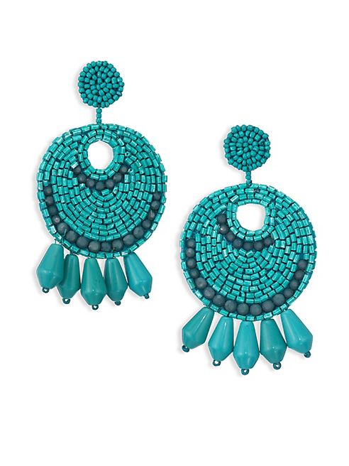 Kenneth Jay Lane - Sunburst Drop Earrings