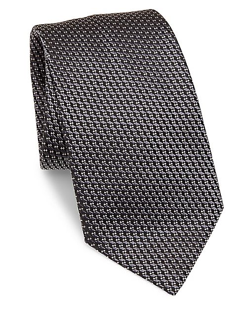 Ermenegildo Zegna - Patterned Silk Tie