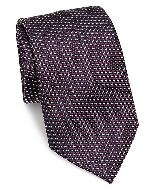 Ermenegildo Zegna - Patterned Silk Tie