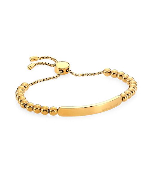 Michael Kors - Logo Plaque Slider ID Bracelet